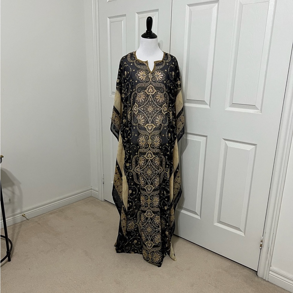 KAFTAN long dress Abaya (Large size)